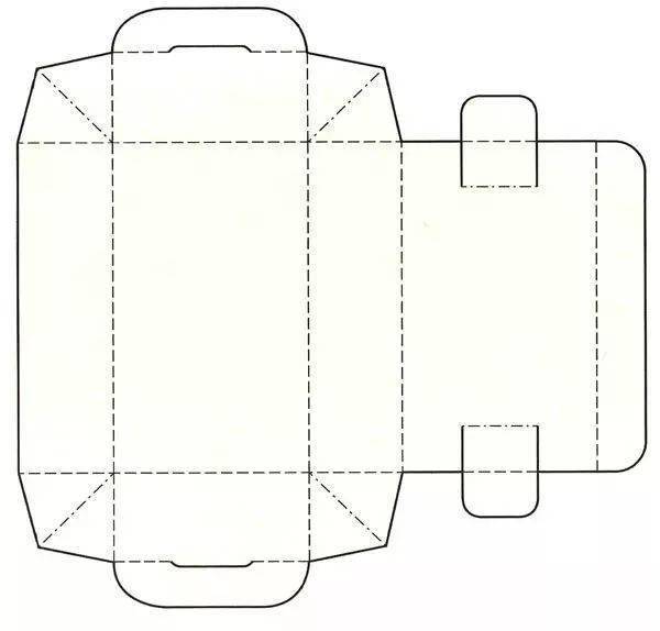 创意包装盒结构_创意盒子包装结构解剖书_包装设计纸盒结构图